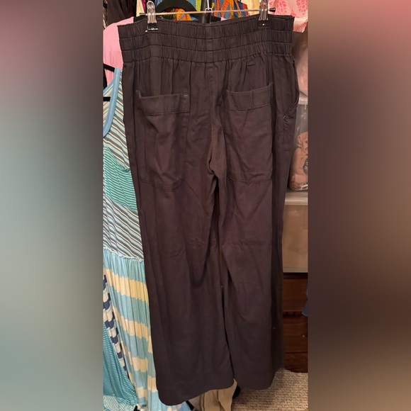 NWOT Free People We The Free Breezy Denim Pull-On Jeans - black - Small - Picture 9 of 10